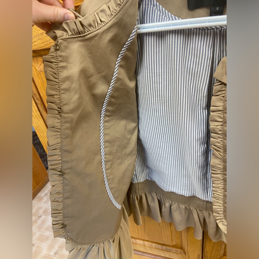 JCrew Ruffle Blazer - Picture 4 of 7